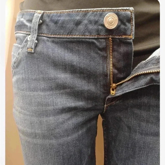 Hudson Jax Boyfriend Skinny Dark Wash Jeans Size 28 - Picture 13 of 14